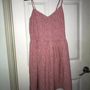 Pink Ditsy Dress